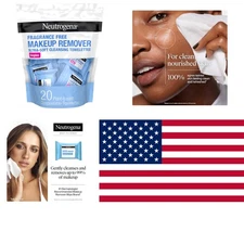 Individually Wrapped Fragrance-Free Face Wipes for Effortless Makeup Removal