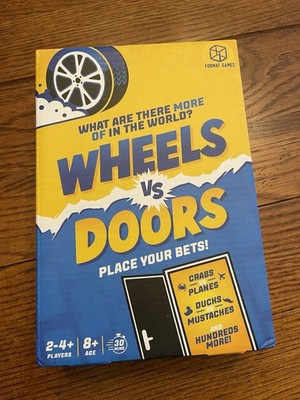 Format Games Wheels Vs Doors Board Game Brand New Factory Sealed