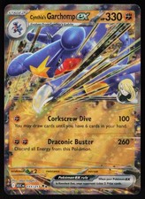 Cynthia's Garchomp ex 111/217 Ascended Heroes Holo Double Rare NM/M Pokemon