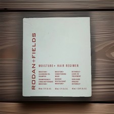 Rodan Fields Moisture Hair Regimen NIB Shampoo Mask Leave-In Travel Set R F