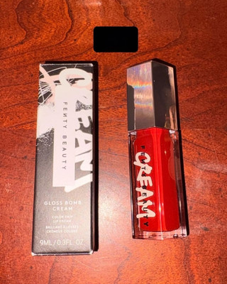 Fenty Beauty Gloss Bomb Cream Lip Cream Fruit Snackz Shine Cream 0.3 fl oz