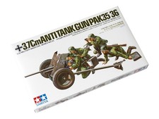 TAMIYA German 37mm Anti-Tank 1:35 Military Model Kit - 35035