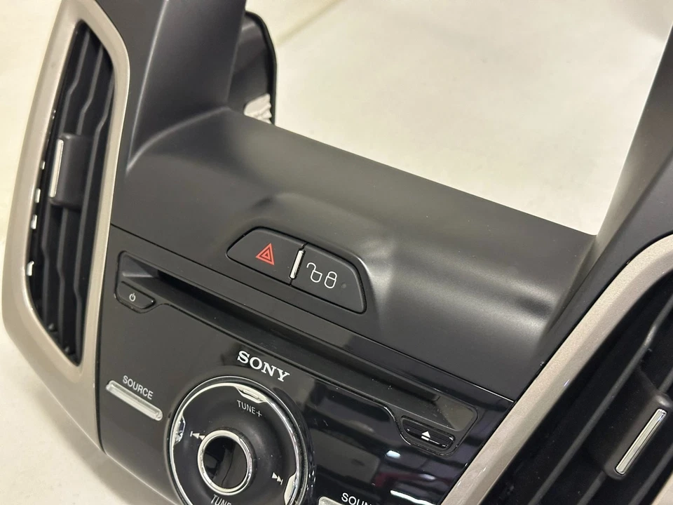 Ford Focus 2012-2014 Radio Sony Audio System Radio Control Vents Panel Oem Foto 3 de 4