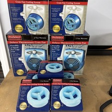 Portable 2 Speed Kennel Fan W/cooking System And Extra Refills-New In Box