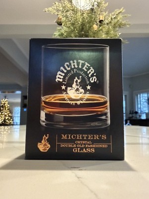 Michter s Crystal Double Old Fashioned Glass