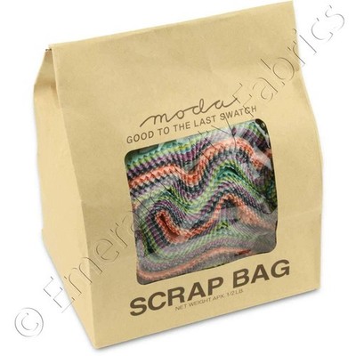 Moda Scrap Bag Assortment Fabric Quilting Strips 1/2lb. by Moda
