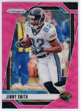Jimmy Smith 2024 Panini Prizm #135 Jacksonville Jaguars Pink Wave