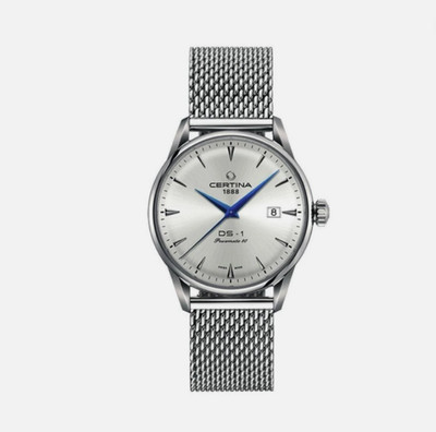 *FULL SET* CERTINA Men's DS-1 Powermatic 80 C029.807.11.031.02 Stainless Steel
