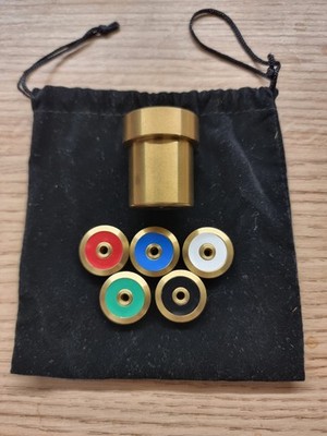 Magic Makers Super Sight. Zaubertrick massiv Messing