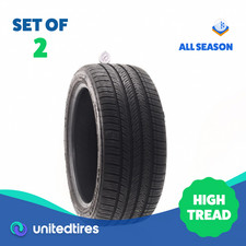 Set Of 2 Used 25540zr19 Michelin Pilot Sport All Season 4 100y - 8.532