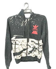 RARE Adidas Originals Star Wars zip-up hoodie in black and white rare starwars