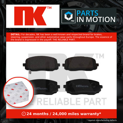 Brake Pads Set Front 223513 NK 581010XA01 581010XA10 5810107A00 5810107A10 New