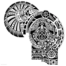 Waterproof Paper Sticker Dwayne Johnson Totem Large Body Art Temporary Tattoos