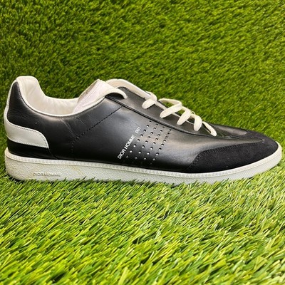 Dior Homme B01 Mens Size 9.5 Black White Athletic Leather Walking Shoes Sneakers