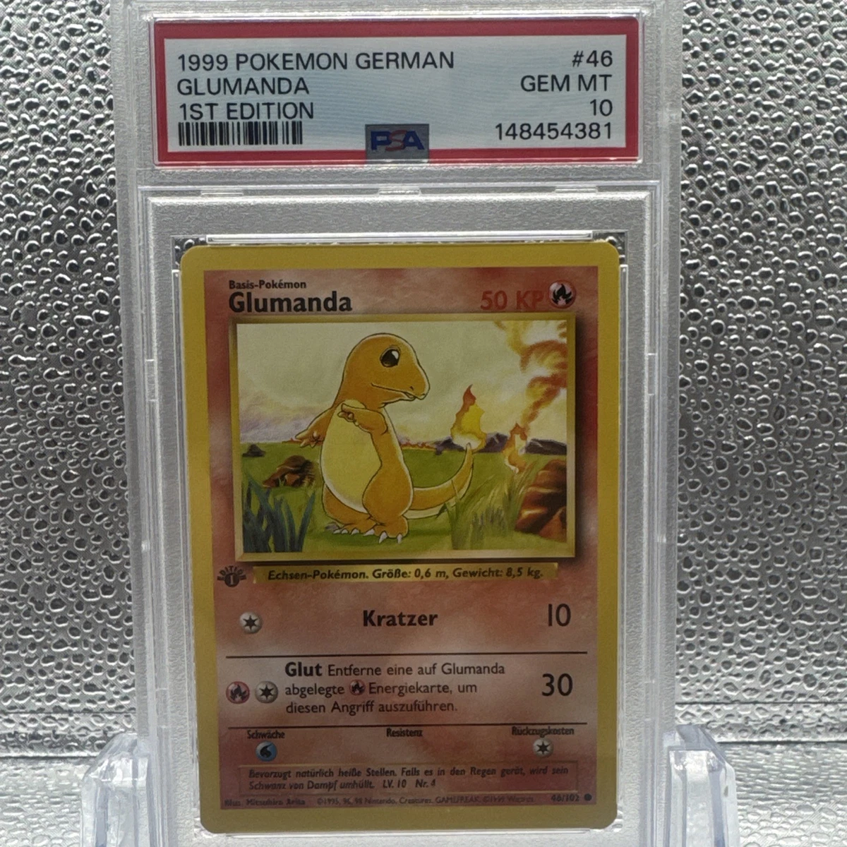 Pokémon TCG Grade 10 German Individual Collectible Card Games for