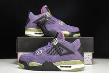 AQ9129-500 Nike Air Jordan 4 Retro Canyon Purple Men's Size 4-13