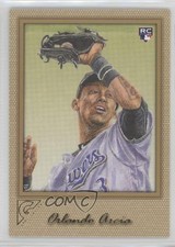 2017 Topps Gallery Canvas Orlando Arcia #68 Rookie RC 4l8
