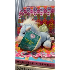 Precious Moments Tender Tails Once Upon a Tle Blue Plush Stuffed Animal