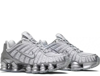 Women's Nike Shox TL Pure Platinum Chrome AR3566-003 Size 7.5 | eBay
