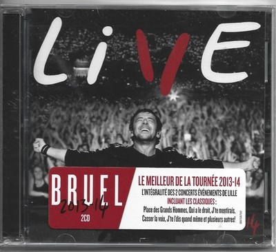 2 CDS - PATRICK BRUEL - LIVE 2014!!  NEW!!!