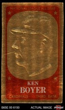 1965 Topps Embossed #47  Ken Boyer  Cardinals 1.5 - FAIR