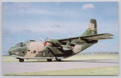 Fairchild C-123K Provider 'Patches' USAF Museum Vietnam Era Aircraft Postcard