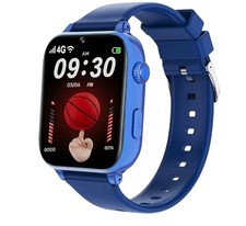 4G Kids Smart Watch for Boys Girls, Kid Watch Phone Ages 4-12 with Call, GPS,...