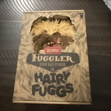 ZURU Fuggler Hairy Fuggs Screech Blonde Beard Funny Ugly Monster Plush NEW