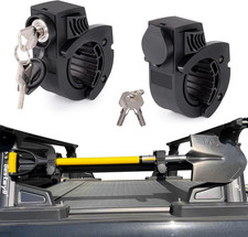 Shovel Holder Rubber Grip Mount Kit with Lock Fits 0.79"-1.79" Diameter Tools Ha