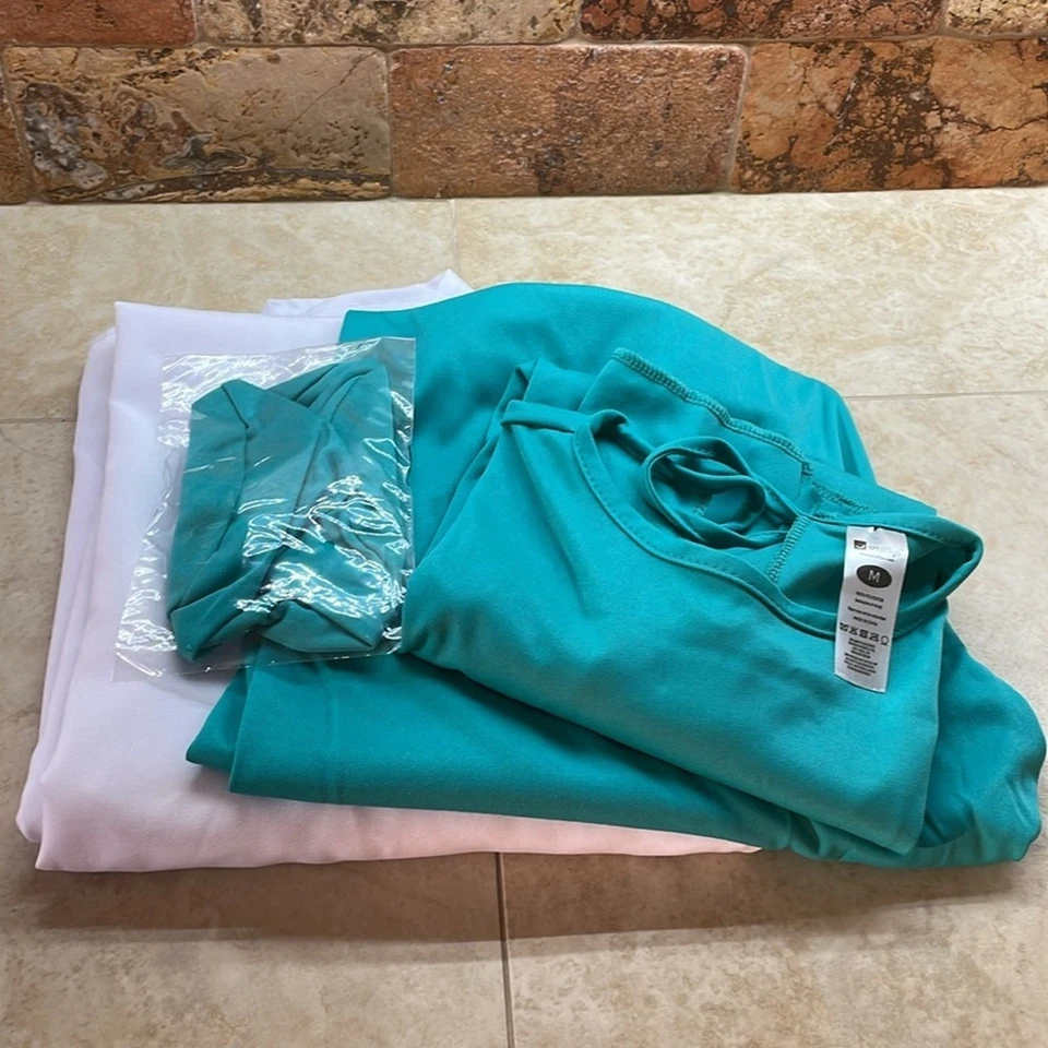 Smiffys Men’s Doctor Costume Top Trousers Hat Mask Coat Halloween Party Size M - Image 4 of 4