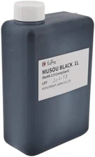 MUSOU BLACK PAINT Acrylic Paint 1L Bottle spray plastic models art bursh doll