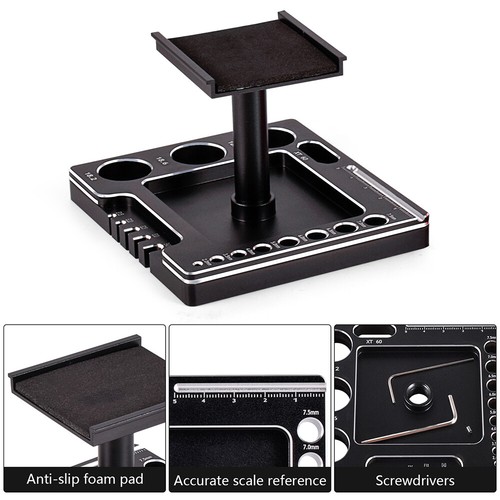 9imod Repair Stand Aluminium Alloy Work Station for 1/8 1/10 1/18 1/24 RC Car - 第 7/21 張圖片