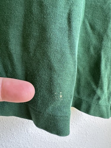 Polo Ralph Lauren Men's Polo Shirt Green Medium Pony Logo - Picture 8 of 14