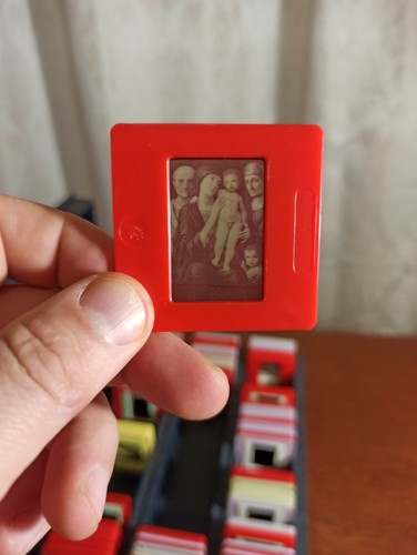 Vintage box for slides. GDR. Painting and Architecture. SN - Picture 12 of 12