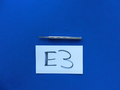 E3 Miltex Surgical Locke Small 2.7x17mm Blunt Blade Elevator 11.5cm 40-94