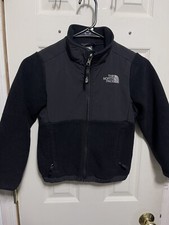 THE NORTH FACE GIRL'S SIZE XS 6 DENALI JACKET BLACK TNF Extra Small