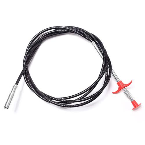 Flexible Grabber Claw Pick Up Reacher 79" Tool for Litter Pick,Sink,Drain,Toilet