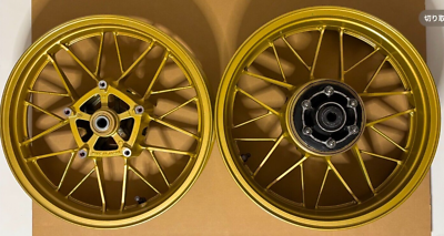 KAWASAKI Z900RS Genuine OEM Gold Wheels FRONT：3.50-17