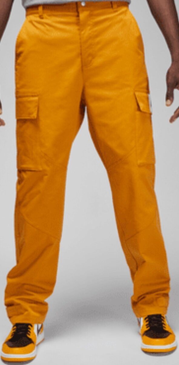 Nike Air Jordan Essential Utility Cargo Pant Yellow MEN'S Nike Air Jordan Essential Utility Cargo Pant Yellow MEN'S
