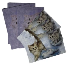 Vintage (2000's) Tree Free Greeting Cards - Kitten Edition
