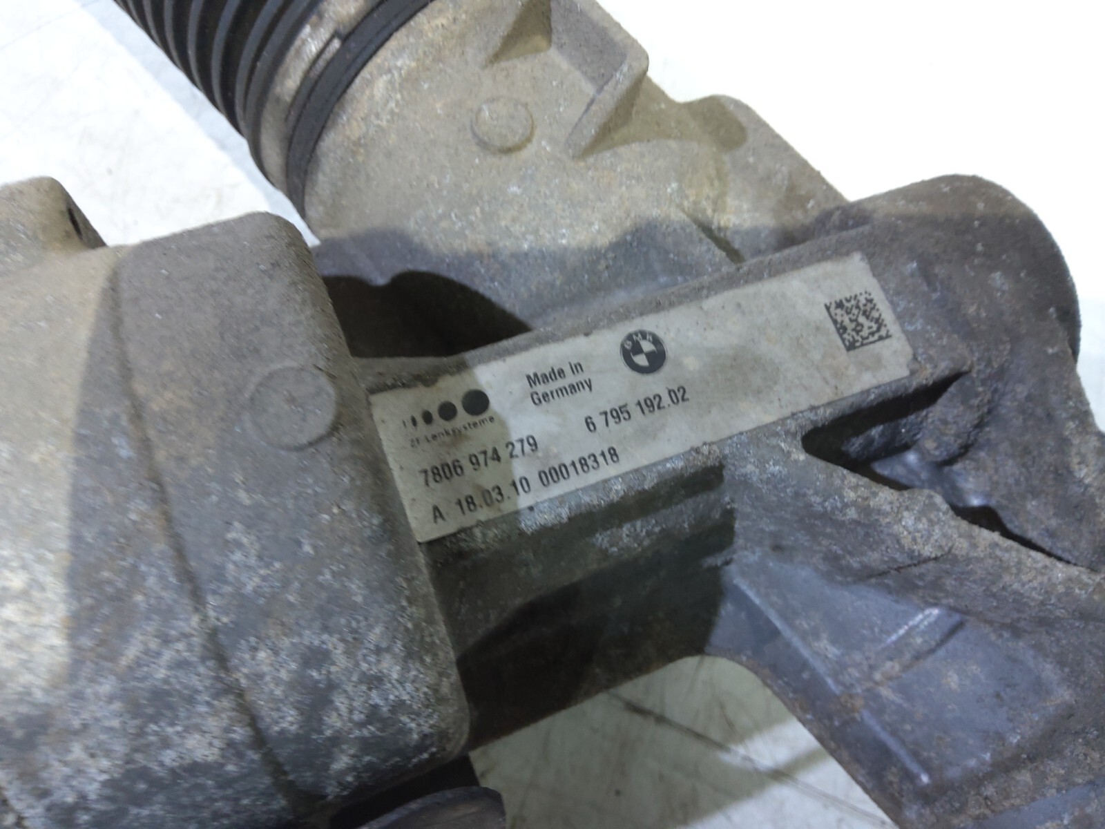 BMW 5 Series F10 2010 Electric Power Steering Rack With Motor RHD 