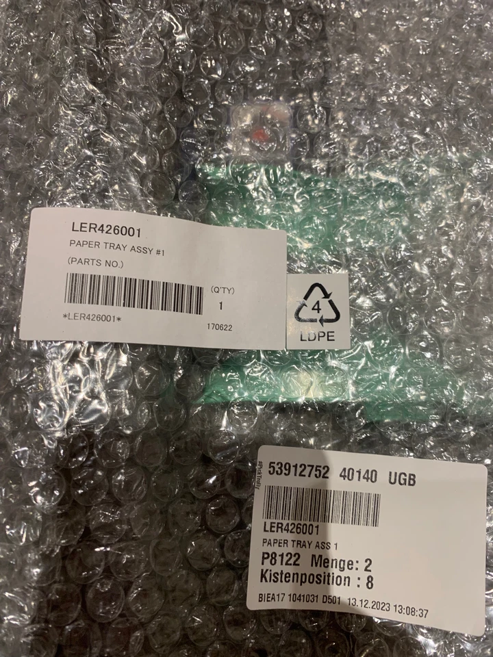 LER426001 Brother Paper Tray Assy #1 FREE  POSTAGE - Image 2 of 3