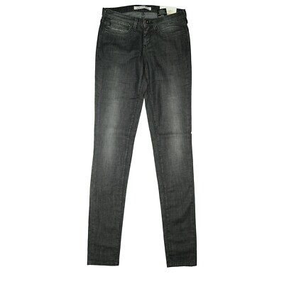 twenty8twelve Sienna Stretch Jeans Hose skinny Slim 34 XS W27 L34 Grau dünn NEU