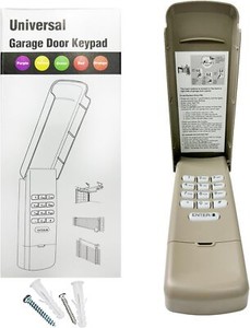 LiftMaster 878MAX Wireless Garage Door Keypad - Keyless Entry System With Flip Cover