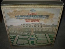 RICHTER / BACH 6 brandenburg concertos  classical  2lp box archiv