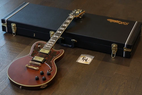 MINTY! 2020 D’Angelico Deluxe Atlantic Single-Cut Electric Guitar Walnut + OHSC