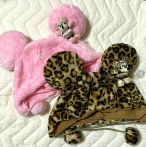 Tokyo Disney Resort Minnie Fan Cap Headband 2 Set Pink
