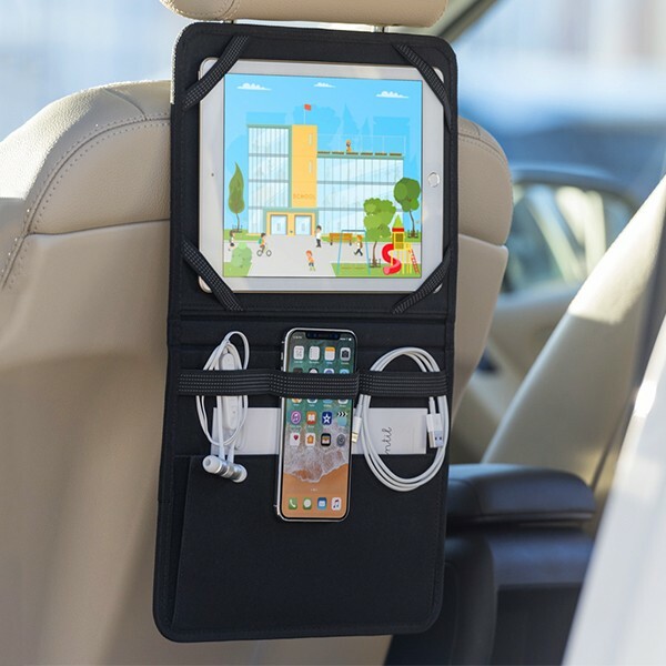 Housse et support tablette 9.7 voiture finition premium robuste