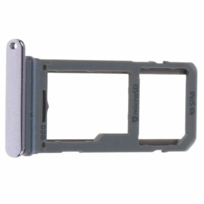 Purple Sim Card Tray and MicroSD Card Tray for Samsung Galaxy S8 G950/S8 Plus +