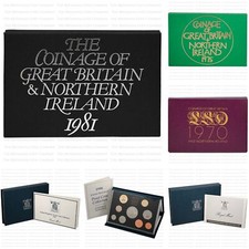 1970 to 2026 Royal Mint Annual Proof Coin Sets Birthday Gift - CHOOSE YOUR YEAR!